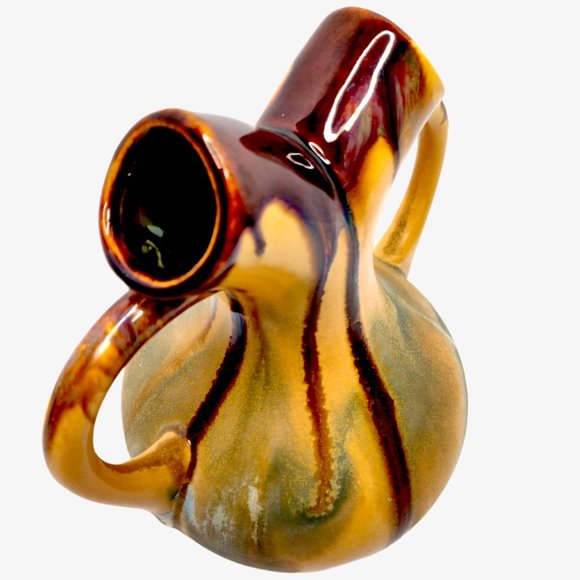 Faiencerie Thulin Wedding Vase Art Pottery Belgium - Picture 3 of 8